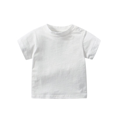 Basic T-Shirt Collection Bimbo Maglietta Estiva Cotone