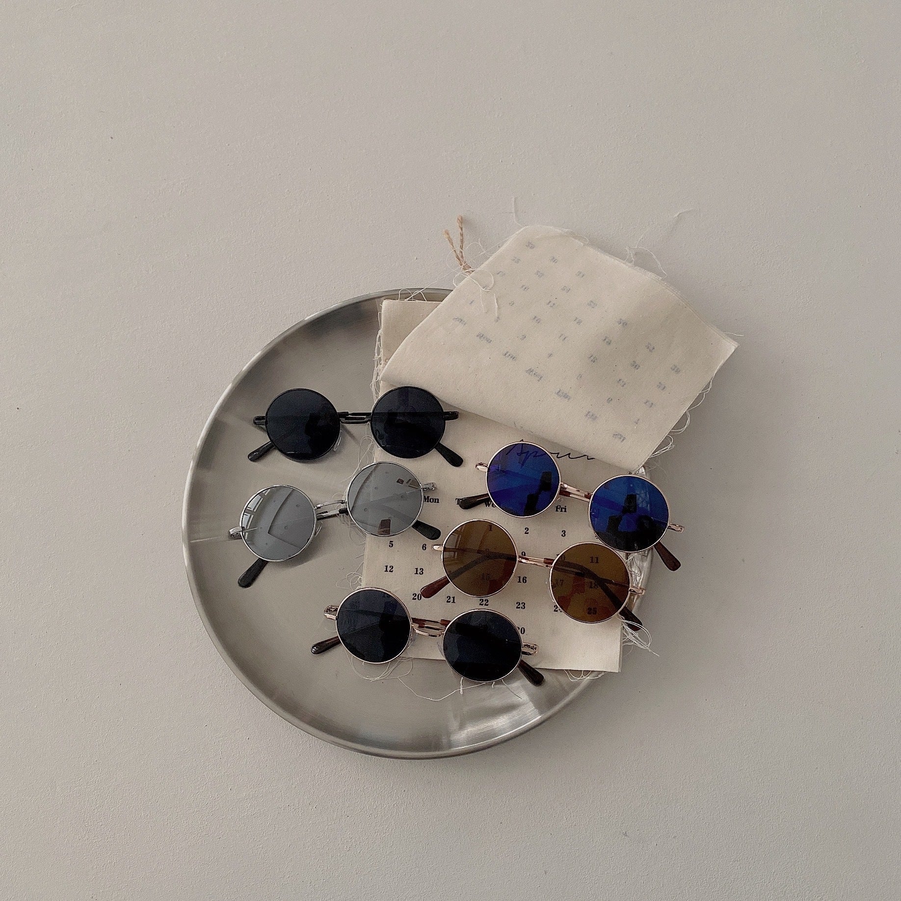 Occhiali da sole tondi vintage – Protezione UV400