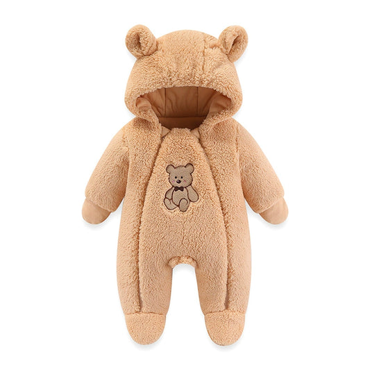 Tutina Invernale Animali con Cappuccio – Neonato Unisex