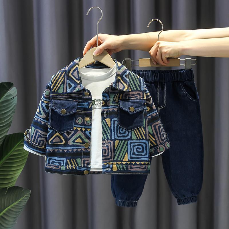 Set 3pz bimba Giacca,t-shirt e jeans