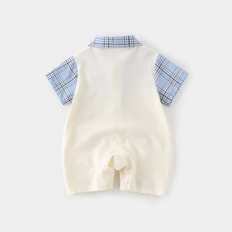 Pagliaccetto Estivo Neonato  Beige Cagnolini