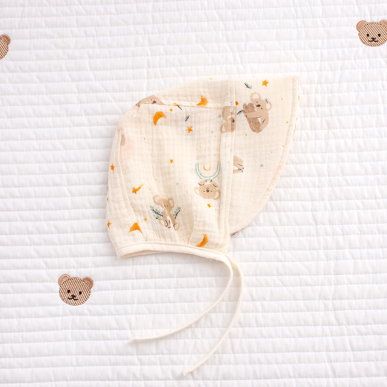 Cappellino in Mussola Neonato