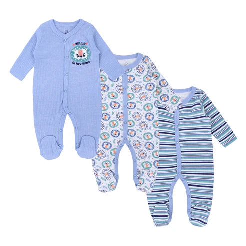 Set 3 Tutine Neonato/ Bimbo in Cotone