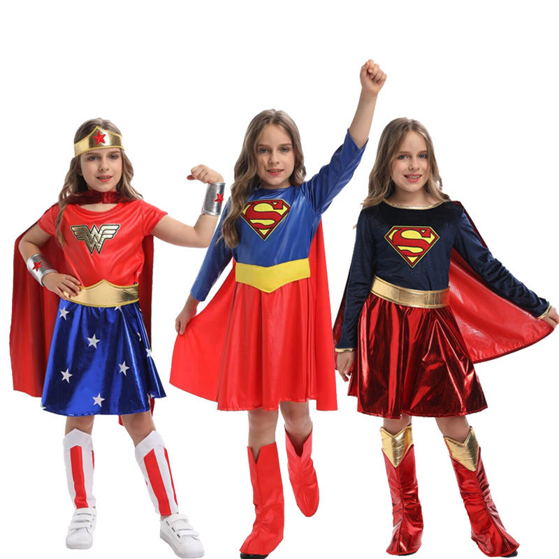 Costumi da Supereroina per Bambine - Wonder Woman e Supergirl