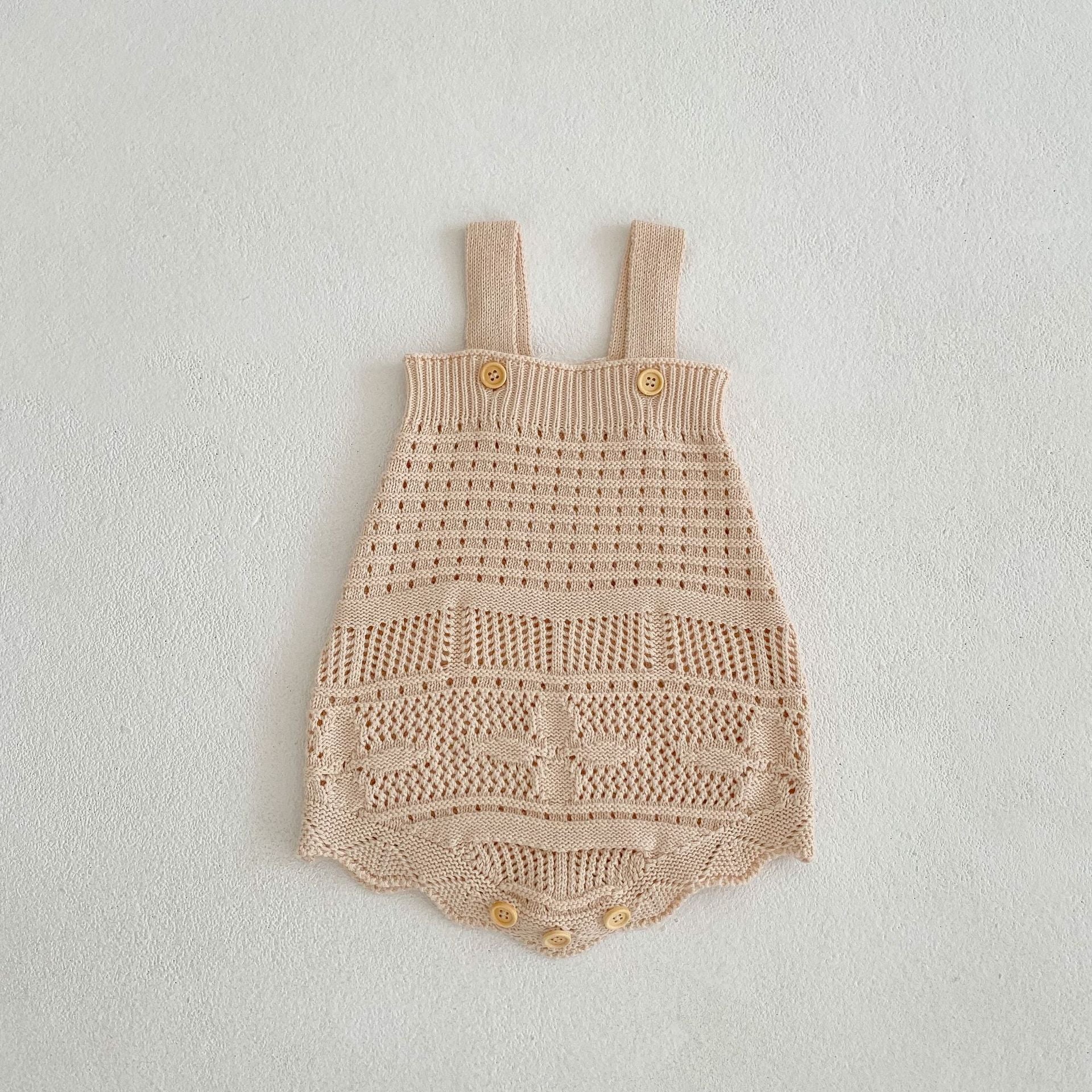 Set Neonata/ Bimba in Maglia Lavorata – Tutina e Cardigan