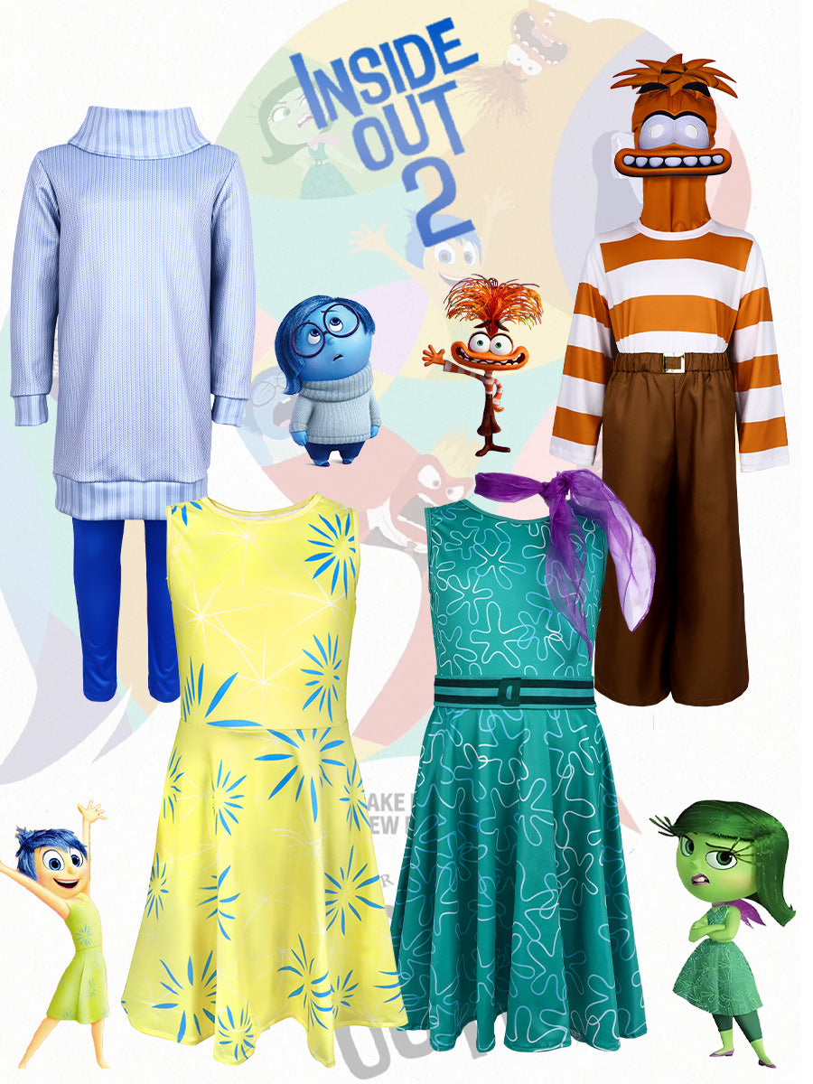 Costumi Inside Out 2 - Emozioni Animate