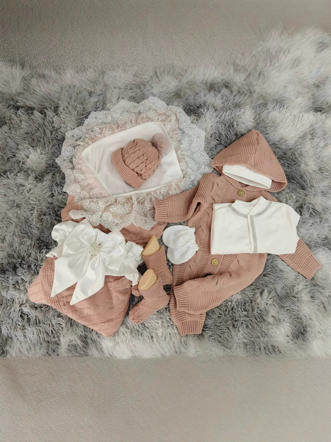 Corredo Nascita Neonato/a 0-3 mesi set corredino Invernale