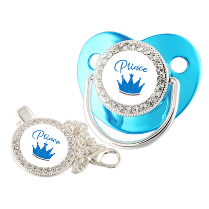Set Ciuccio con Catenella Luxury "Prince" – Vari Colori