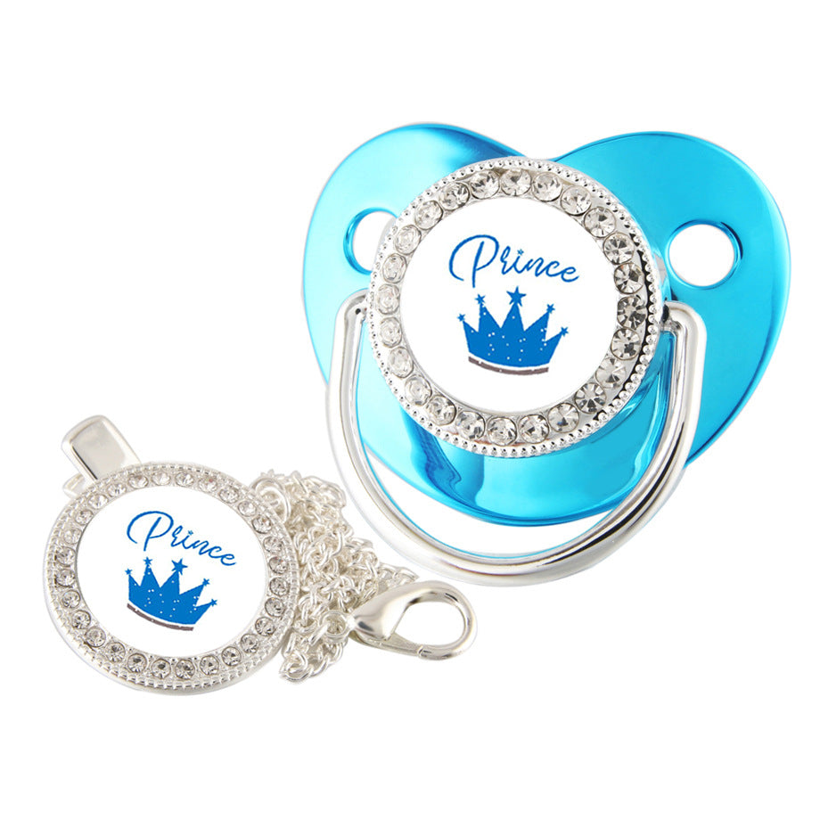 Set Ciuccio con Catenella Luxury "Prince" – Vari Colori