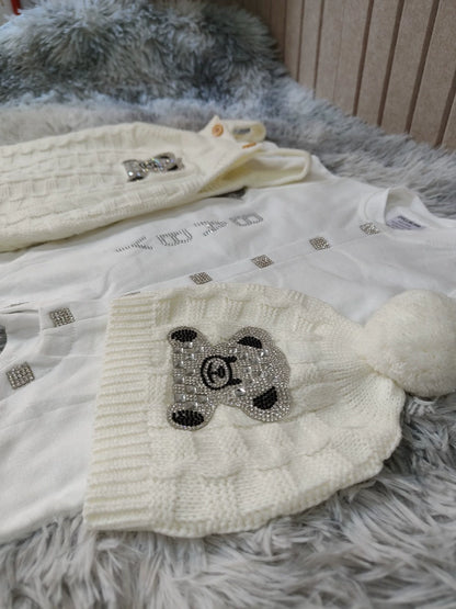 SET INVERNALE - Salopette + Body + Cappellino