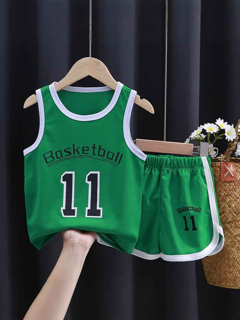 Completi da Basket per Bambini - Stile Sportivo e Colorato