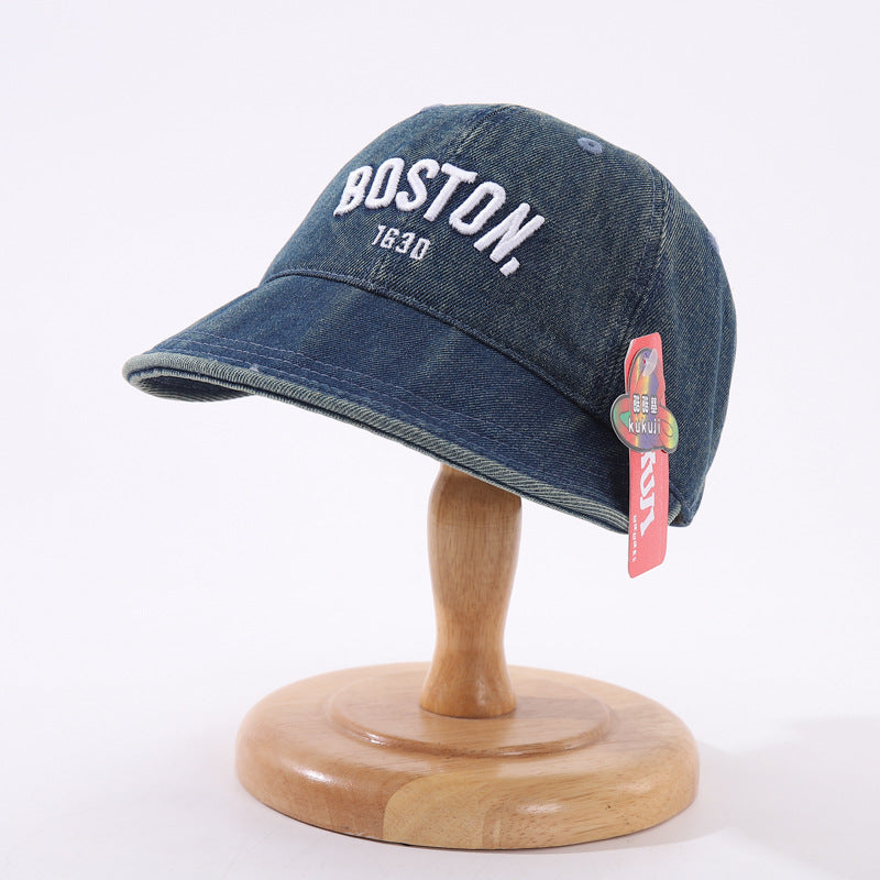 Cappellino in Denim "Boston 1830"