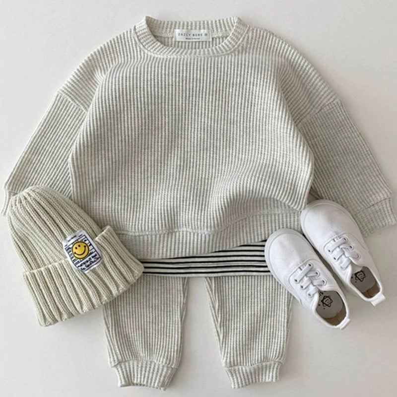 Completo Felpato Bimbo Bimba tuta – 2 Pezzi