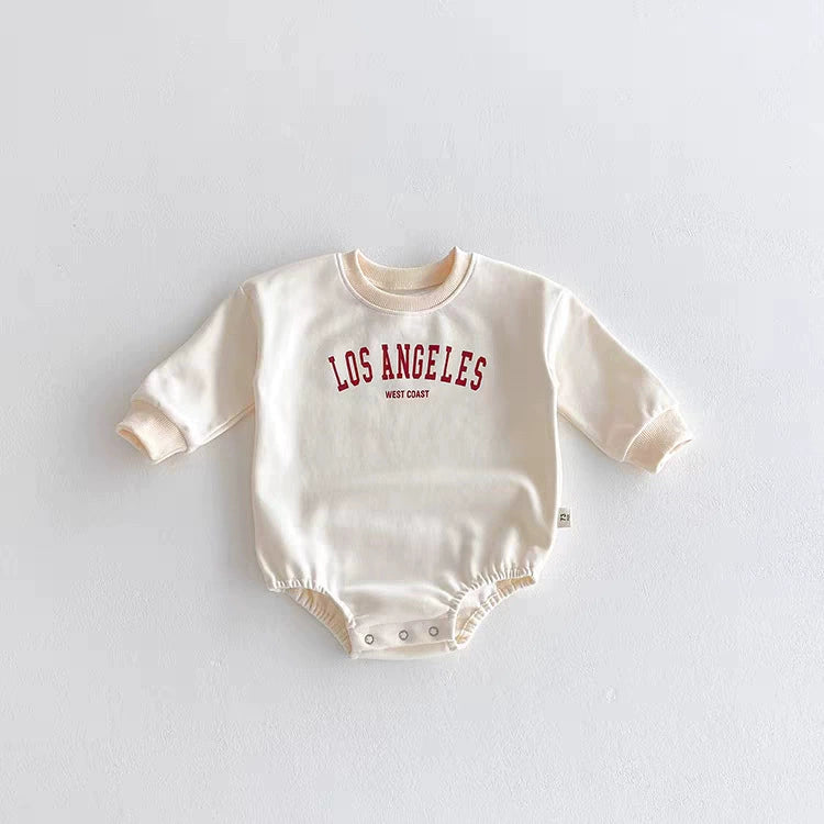 Body Felpato “Los Angeles” – Manica Lunga Unisex