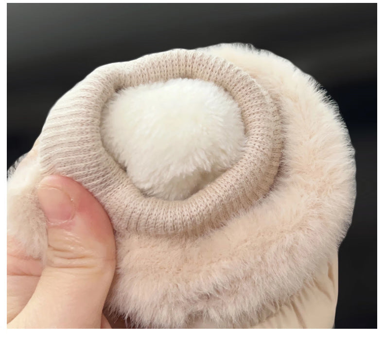 Scarpette Neutre imbottite antiscivolo per neonato – Caldi e morbidissimi con pelliccia interna