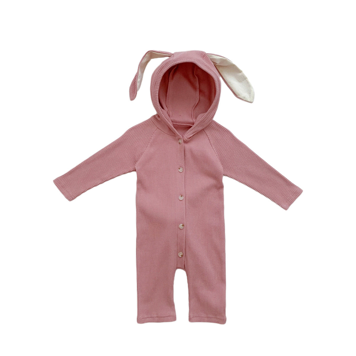 Tutina Neutra Bimbo/ Bimba in piquet neonato coniglietto Cotone