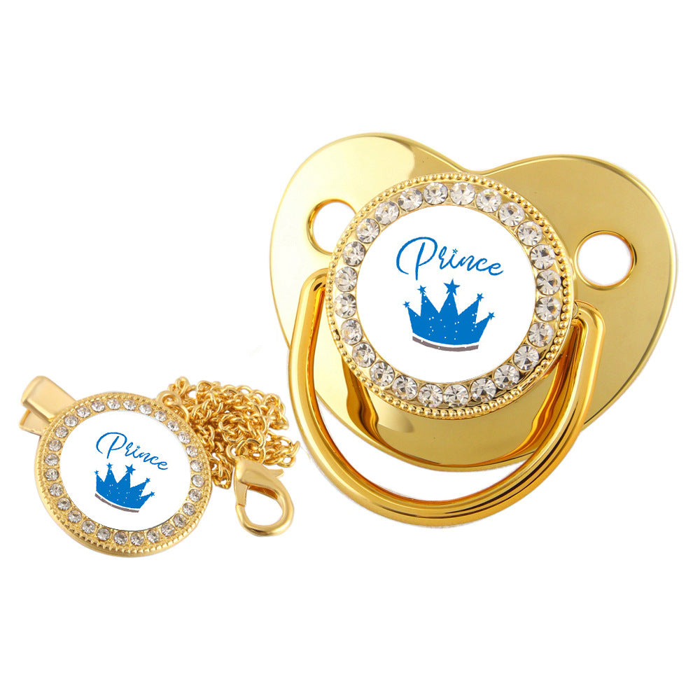 Set Ciuccio con Catenella Luxury "Prince" – Vari Colori