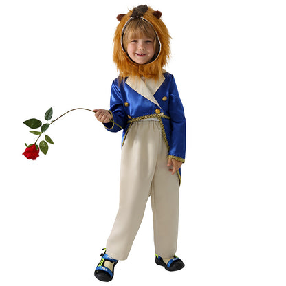 Costume da Principe Bestia per Bambini – Eleganza Fiabesca 🦁🌹