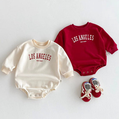 Body Felpato “Los Angeles” – Manica Lunga Unisex