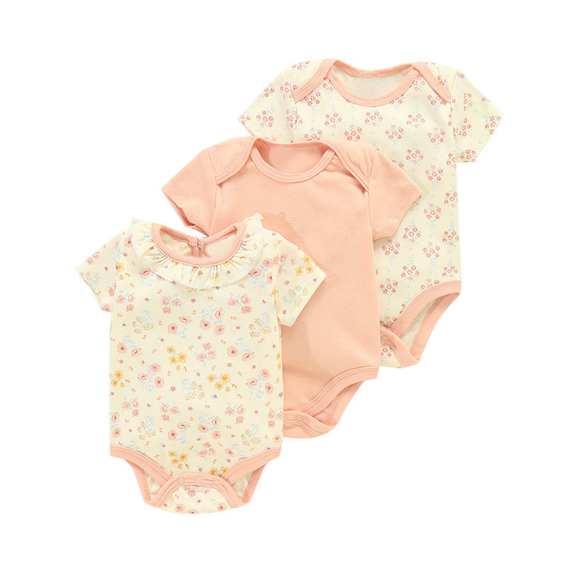 Set 3 Body Neonato in Cotone  Fantasie Tenui e Naturali