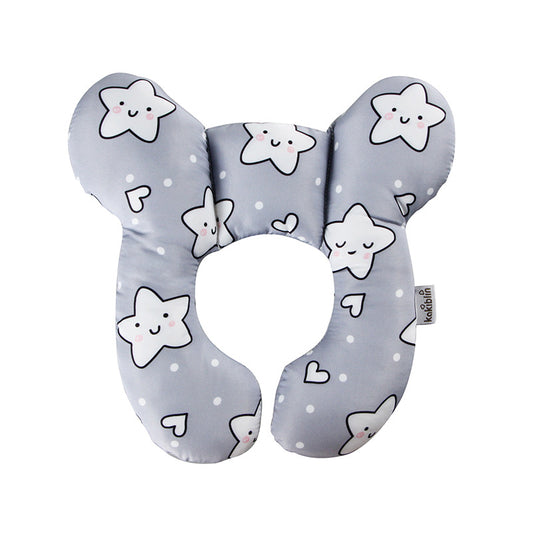 Cuscino Antiplagiocefalia Neonato Stelline   – Supporto Testa e Collo