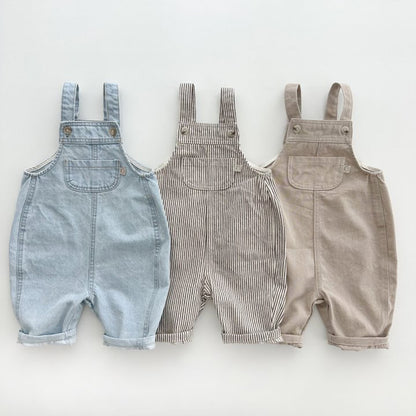 Salopette per Bambini in Stile Casual - 3 Varianti