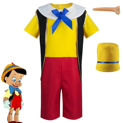 Costume da Pinocchio per Bambini - La Magia della Fiaba!