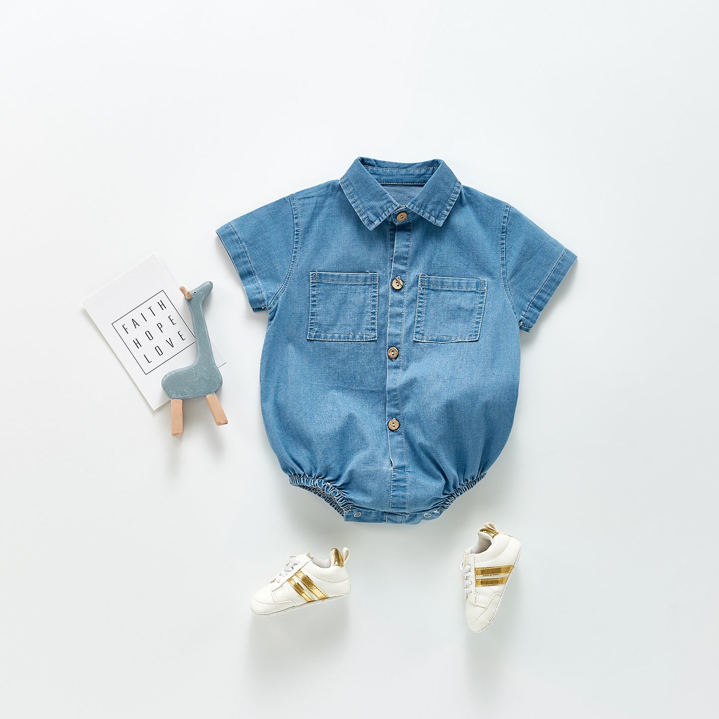 Body in Denim per Bambini - Stile Casual e Versatile