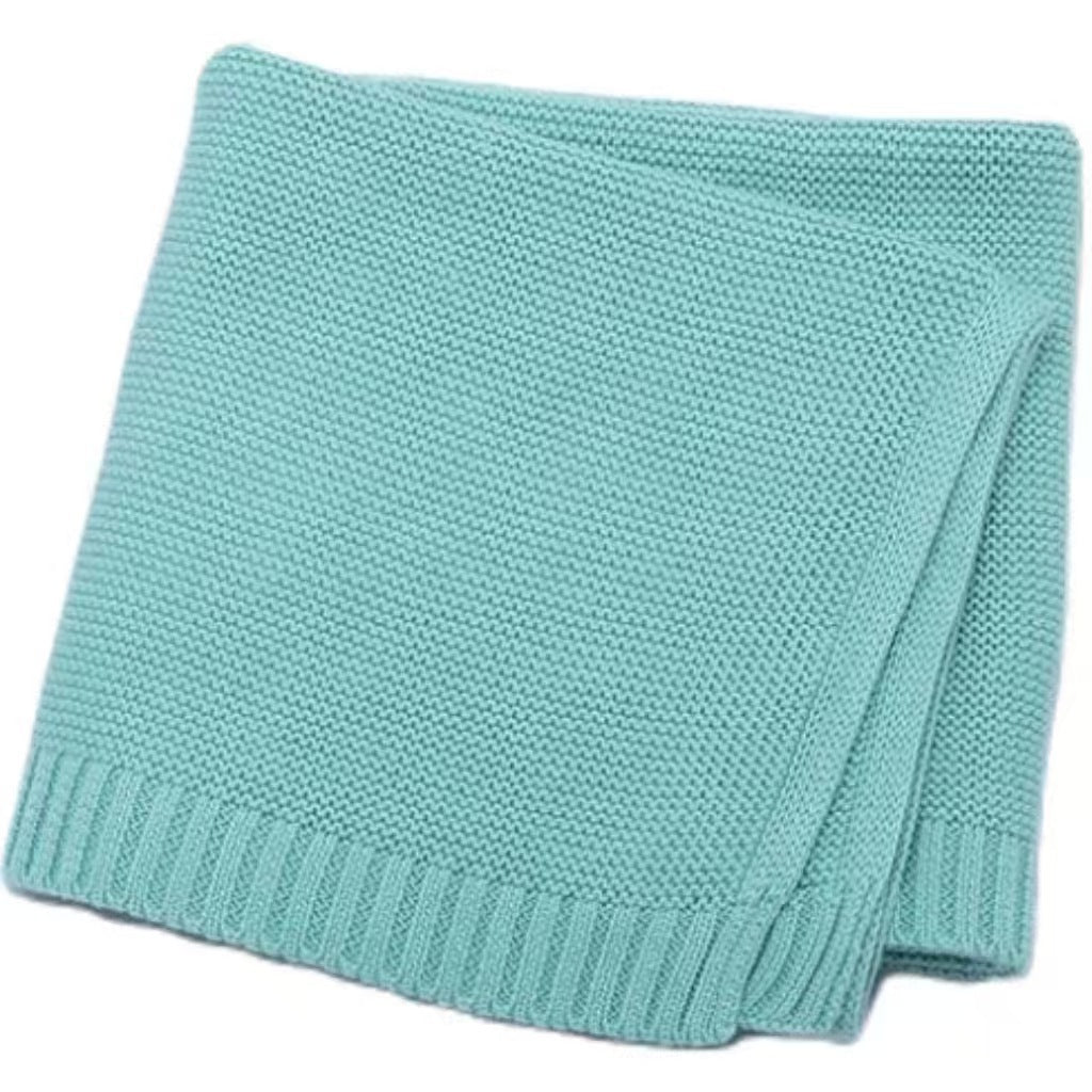 Coperta Neonato in Maglia – Morbida e Traspirante, Cotone 100%
