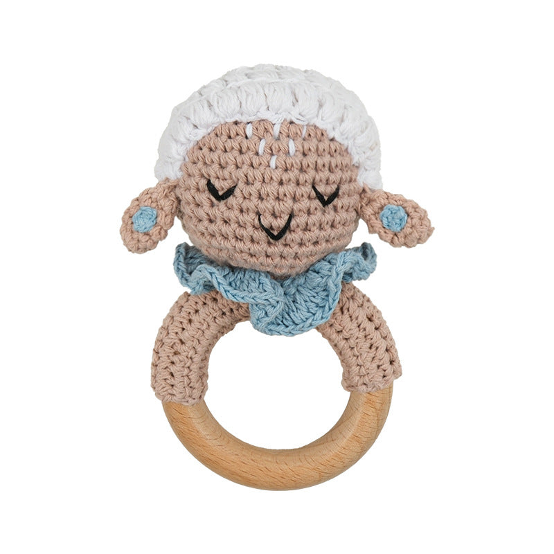 Sonaglio Neonato in Cotone Crochet fatti a mano