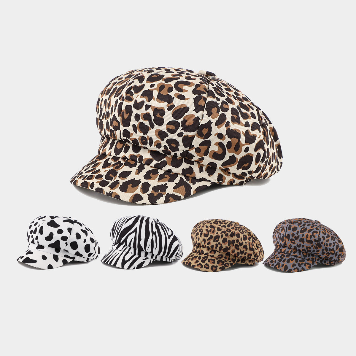 Cappello Animalier Bimba   Stile Jungle con Visiera