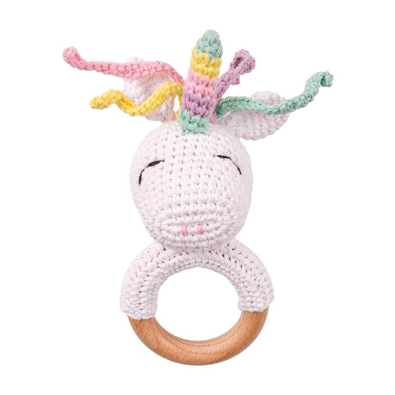 Sonaglio Neonato in Cotone Crochet fatti a mano