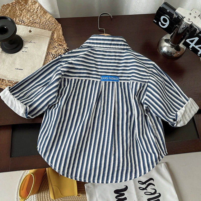 Camicia a righe casual