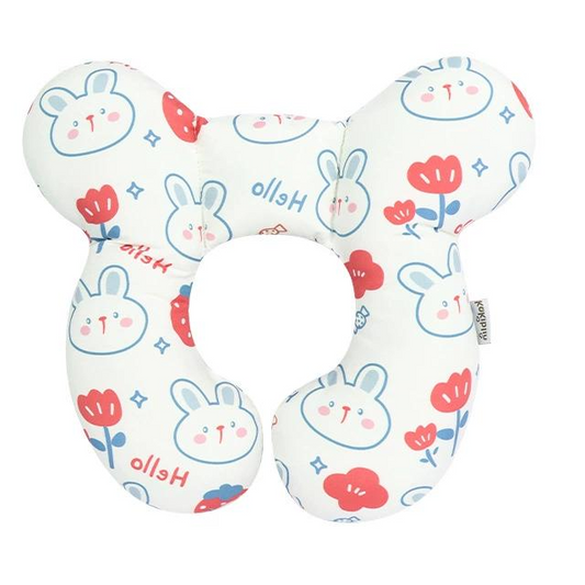 Cuscino Antiplagiocefalia Neonato "Hello" – Supporto Ergonomico Testa e Collo