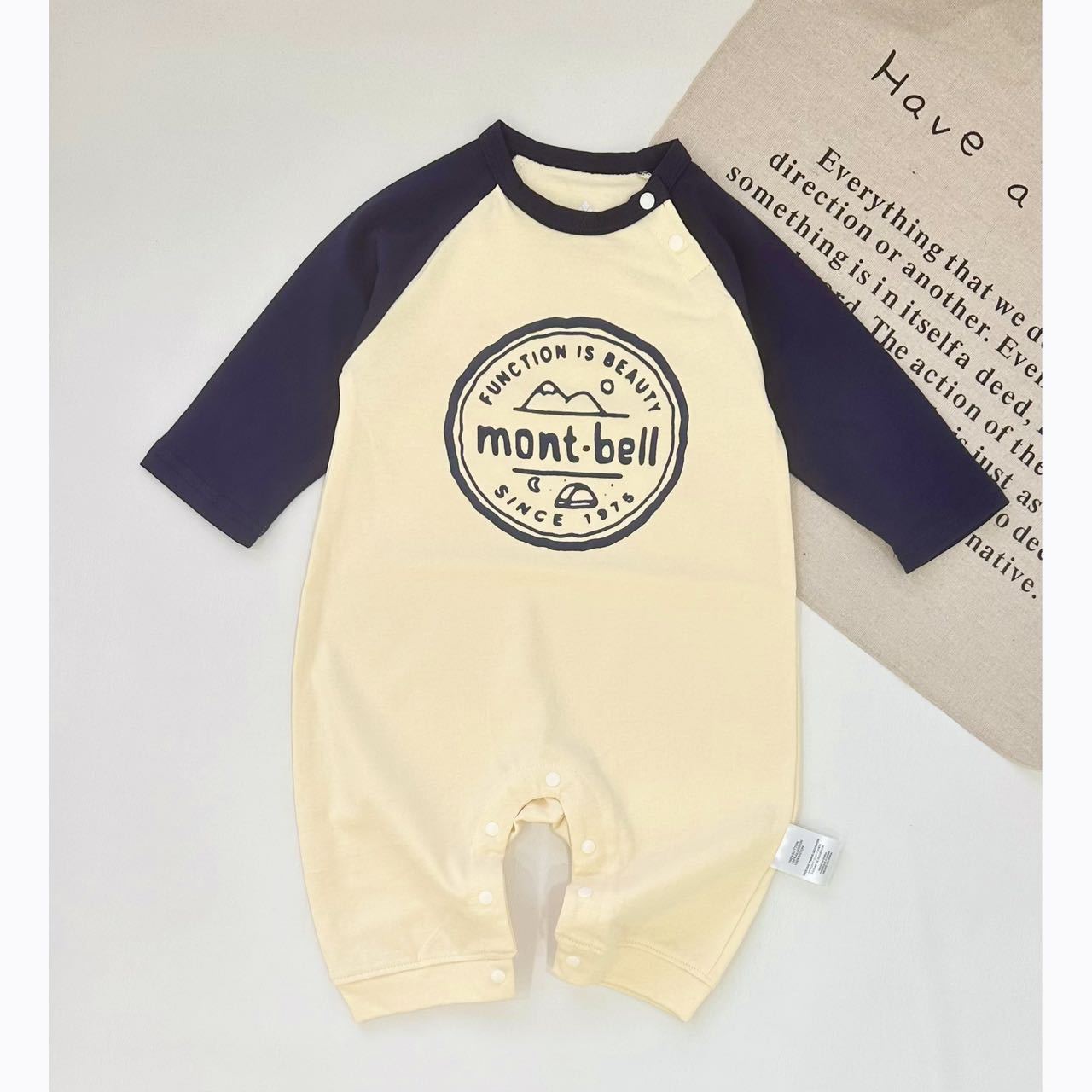 Tutina Neonato/ Bimbo  "Mont-Bell" cotone