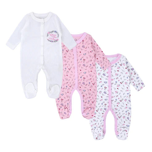 Set 3 Tutine Neonata/ Bimba in Cotone