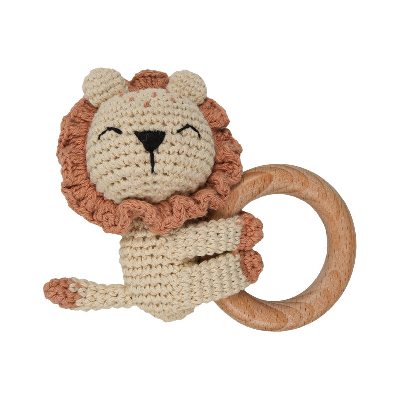 Sonaglio Neonato in Cotone Crochet fatti a mano