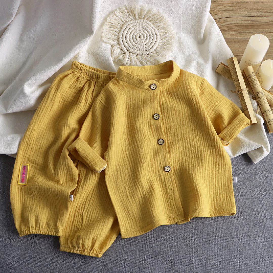 Set 2pz in Mussola di Cotone per Bambino