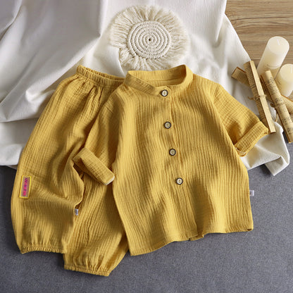 Set 2pz in Mussola di Cotone per Bambino