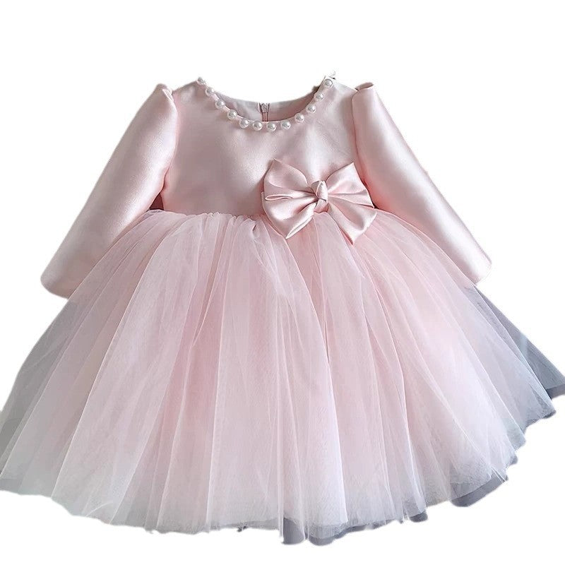 Abito da Cerimonia Perle e Tulle