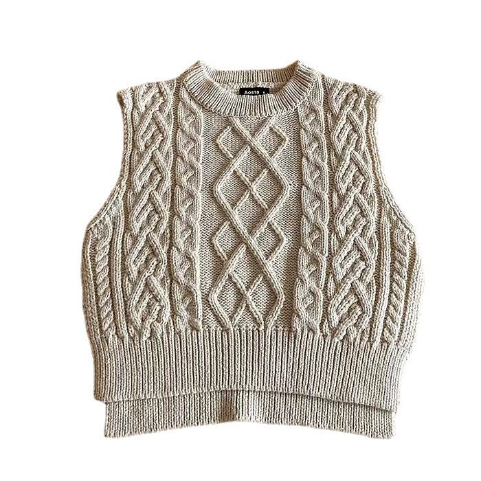 Maglia Treccia Bambina – Stile Nordic Chic
