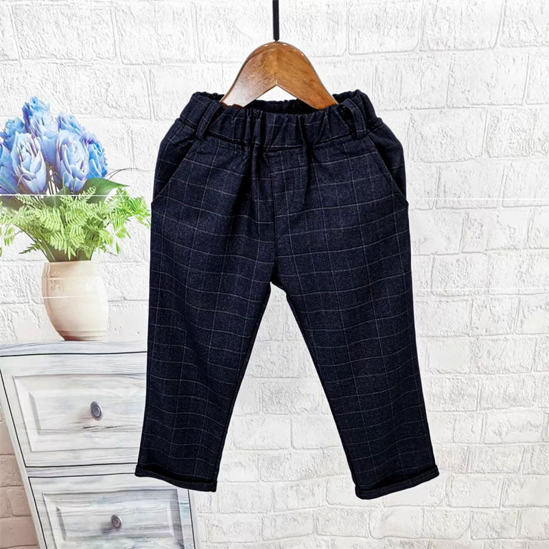 Completo Elegante Bambino 3 Pezzi Nero con Giacca e Cravatta – Look Cerimonia