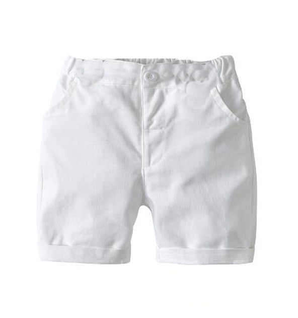 Completo elegante Battesimo bianco per neonato