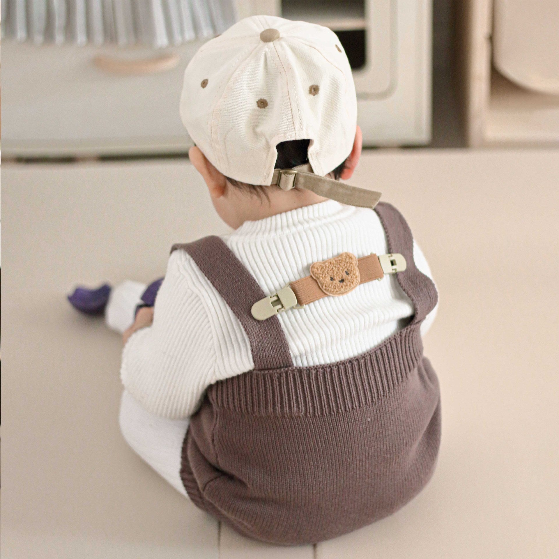 Clip Fermaspalline con Orsetto – Accessorio Regolabile Antiscivolo per Bambini