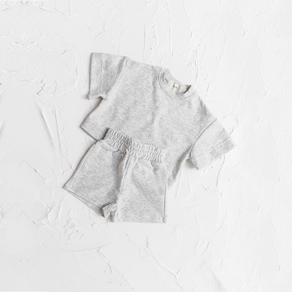 Completo Estivo Bambino in Cotone – T-shirt e Shorts