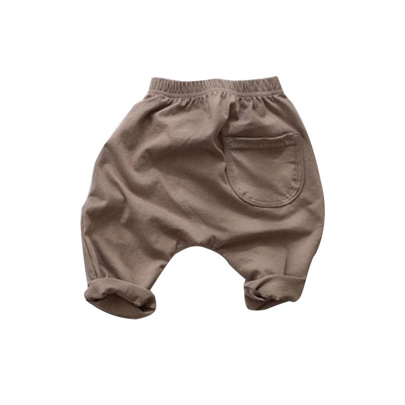 Pantaloni in Cotone Morbido per Neonati