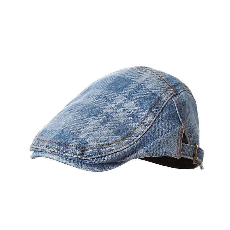 Coppola in Jeans per Bambini – Stile Vintage con Fibietta Regolabile