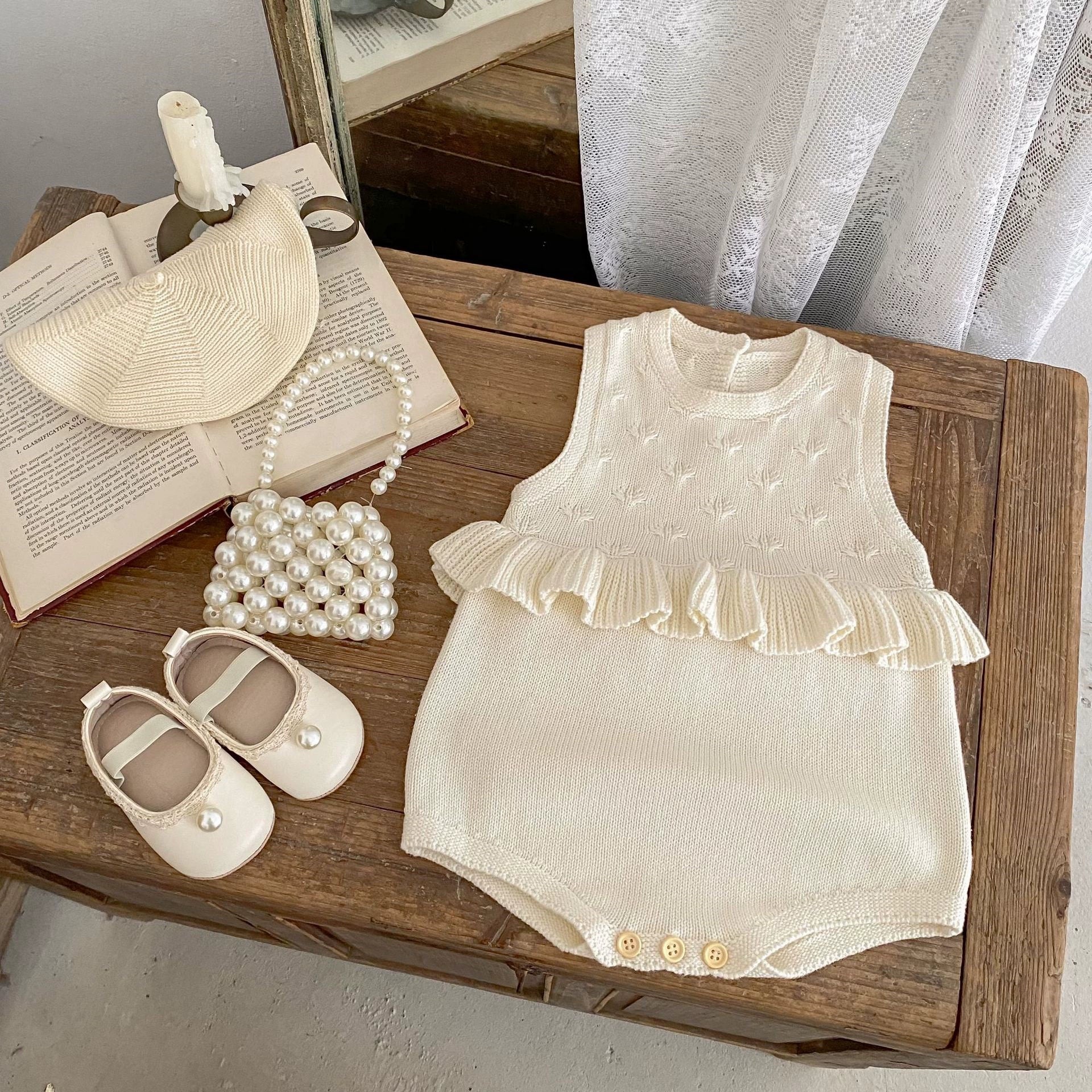 Pagliaccetto Panna con Rouches