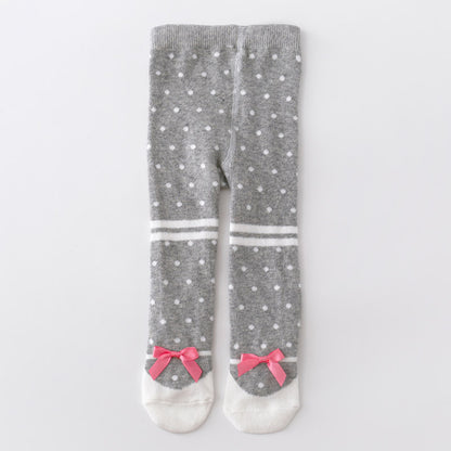 Collant Bambina in Cotone Elasticizzato