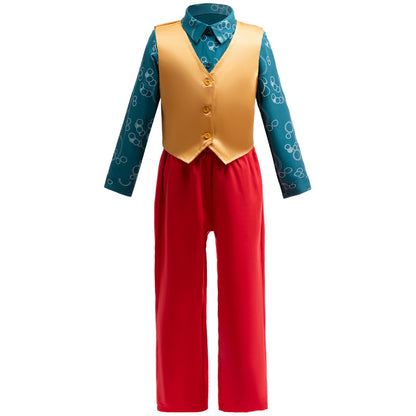 Costume Joker Iconico - Completo Rosso per Cosplay